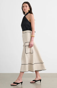 Shiloh High Waist Cargo Skirt