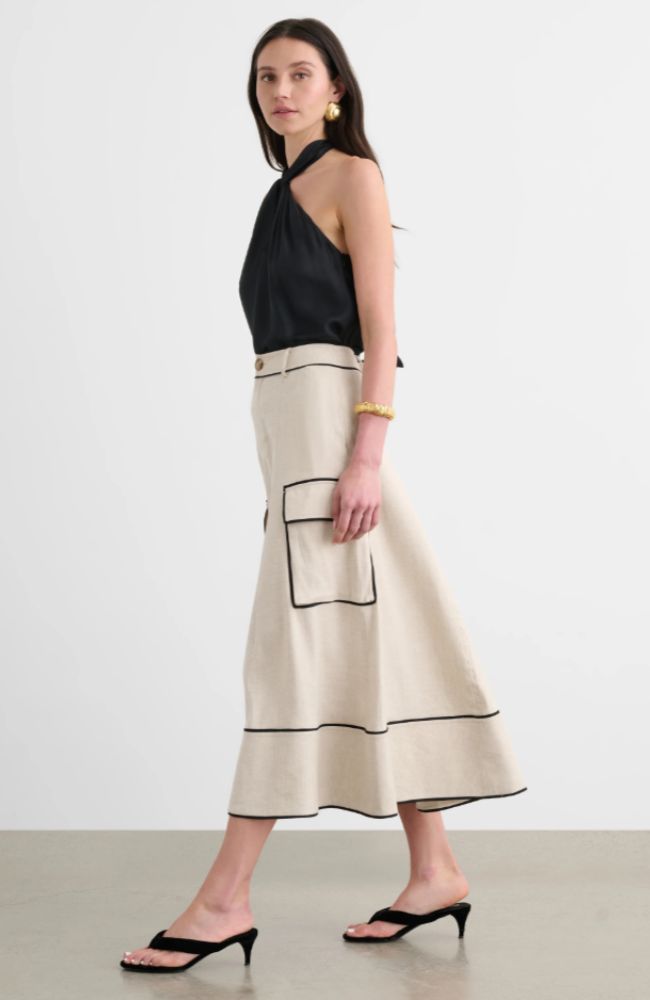 Shiloh High Waist Cargo Skirt