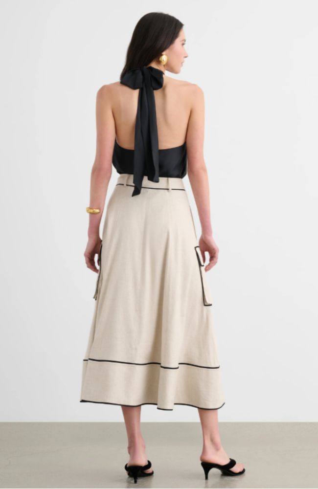 Shiloh High Waist Cargo Skirt