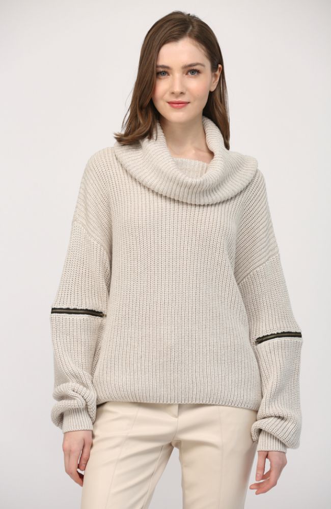 Shoreditch Zip Sleeve Sweater