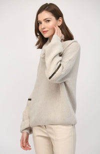 Shoreditch Zip Sleeve Sweater