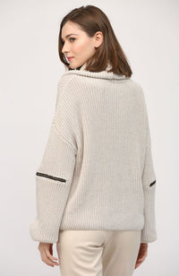 Shoreditch Zip Sleeve Sweater