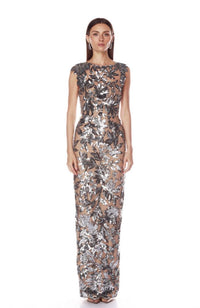 BB-26R-022DS Violet Maxi Dress
