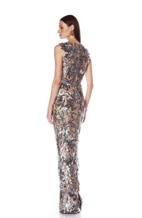BB-26R-022DS Violet Maxi Dress
