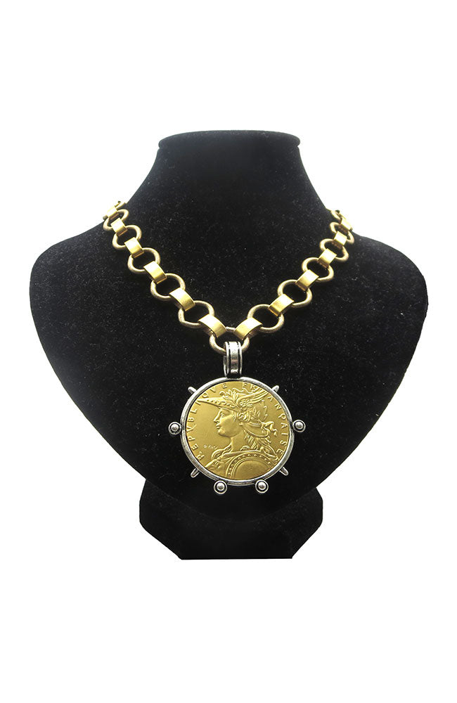 Coin Nk Gold Chain Gold Coin