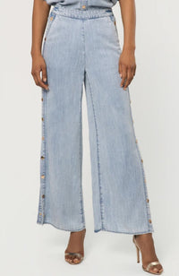 Josalyn Denim Snap Pants