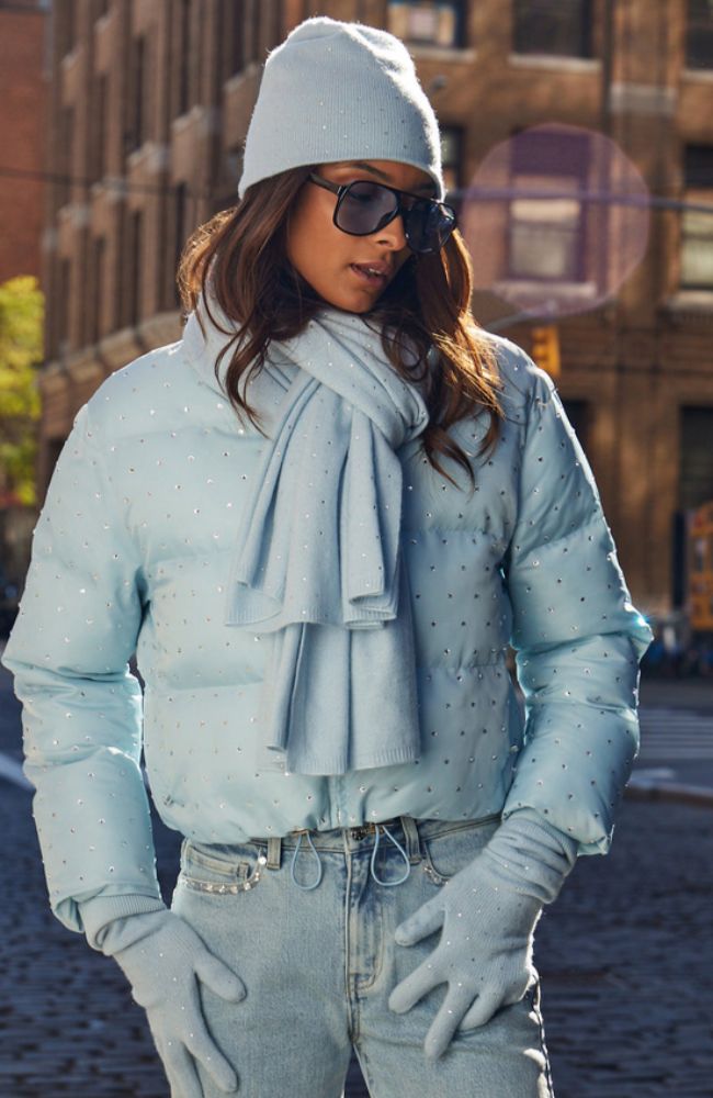 Rhoda Crystal Puffer