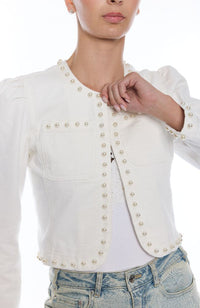 Emilie Pearl Denim Jackets