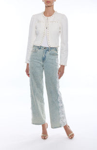 Emilie Pearl Denim Jackets