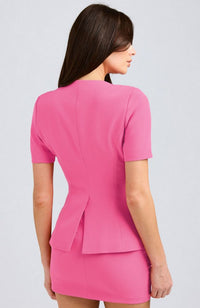 Reyes Crepe Jacket
