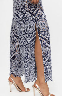 Fifi Cotton Eyelet Pants