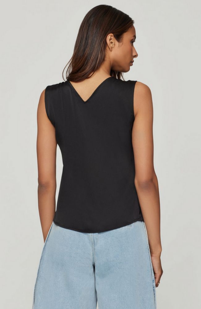 Fawn Hammered Blouse