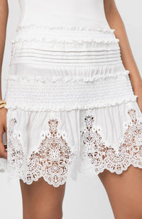 Ilsa Lace Combo Floral Skirt