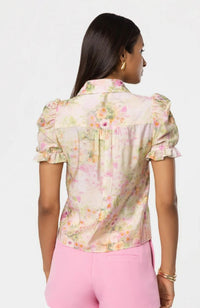 Mina Floral Voile Top