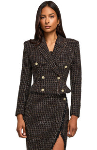 Aytul Tweed Blazer