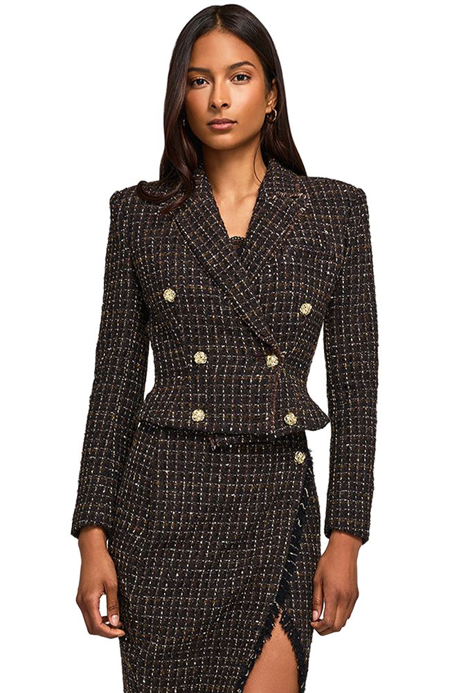 Aytul Tweed Blazer