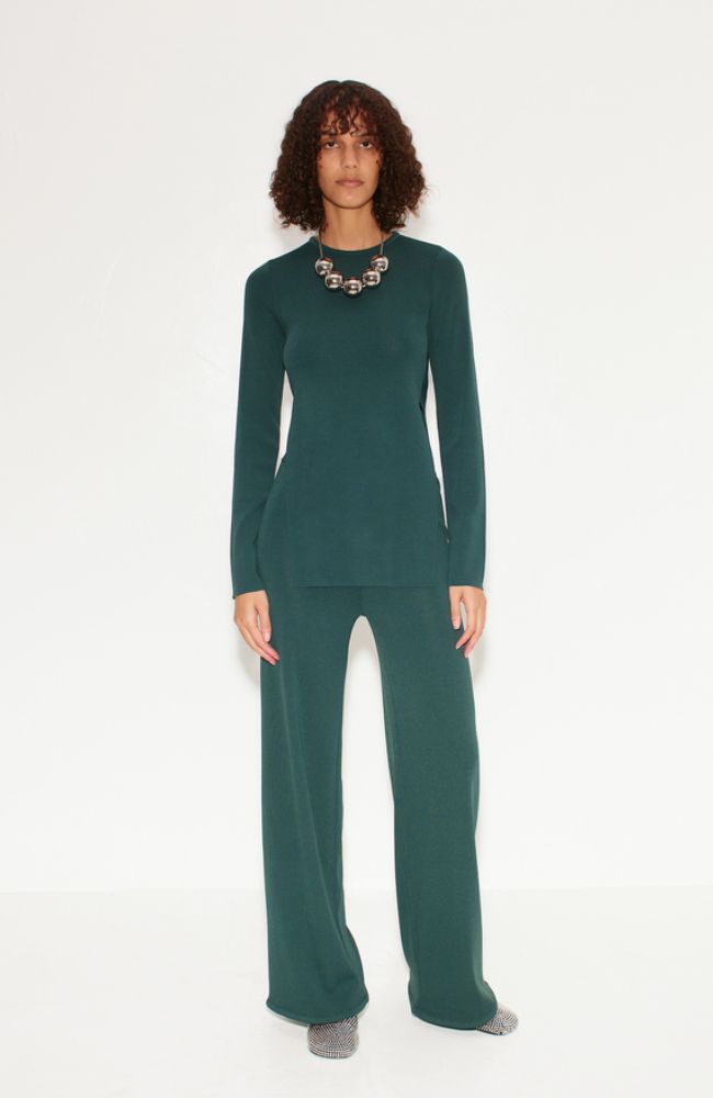 Jabber Knit Pant in Fern