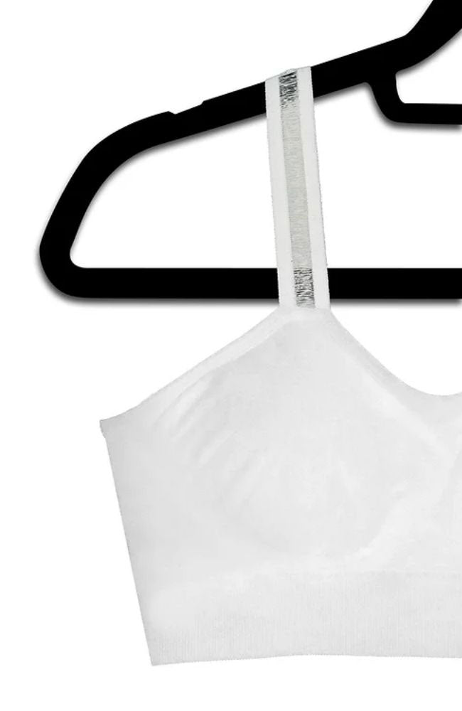 White Bra White Sheer Strapit