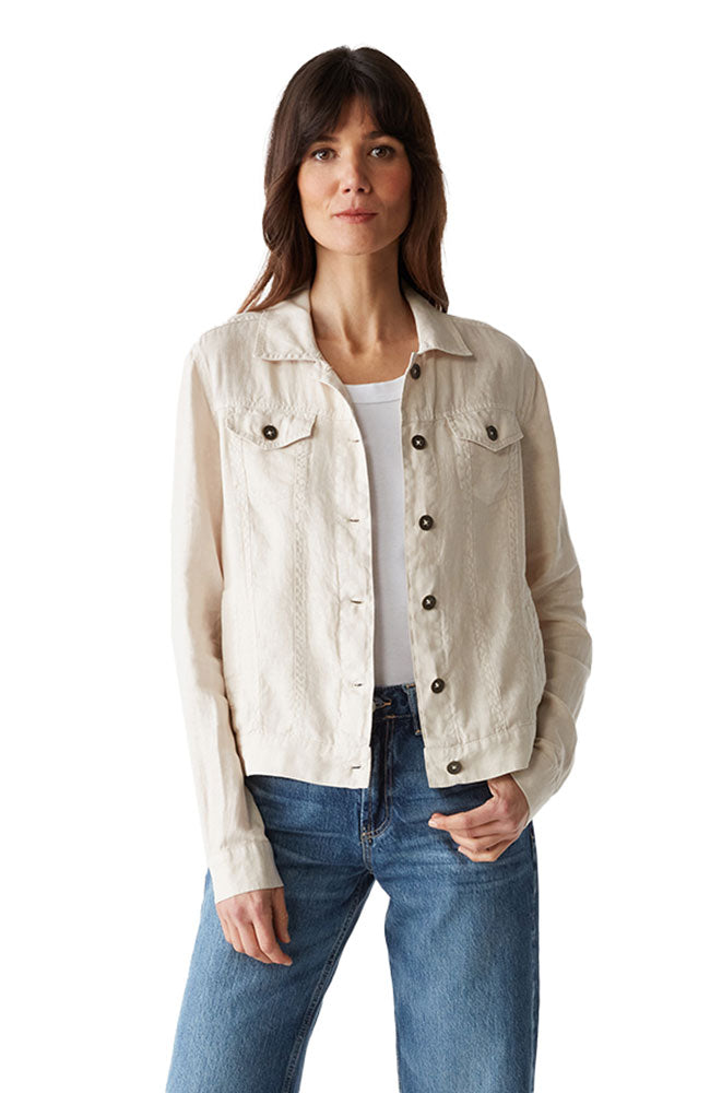Jean Jacket White