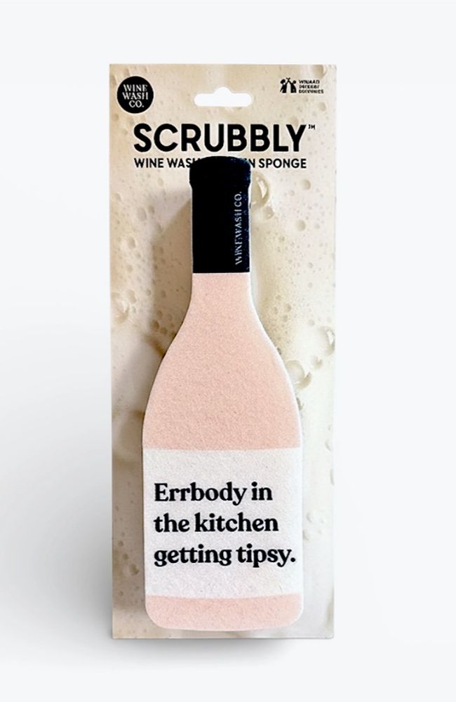 Errbody Getting Tipsy Scrubbly Sponge