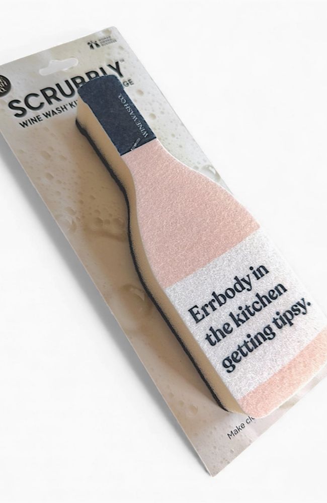 Errbody Getting Tipsy Scrubbly Sponge