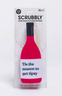 Holiday Tipsy Scrubbly Sponge