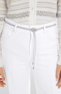 Warri Jeans with Crystal Tie Belt