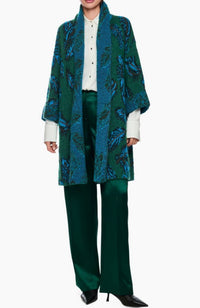 Dark Jade Green Coat