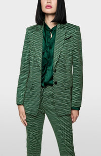 Dark Jade Green Blazer