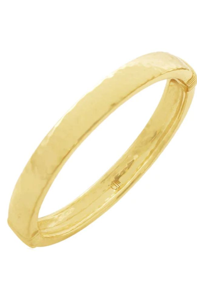 Cleopatra Oval Bangle Gold M/L
