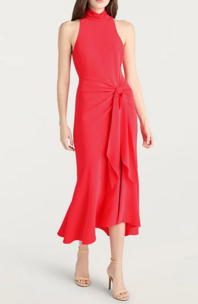 Rori Gown in Cherry Lemon
