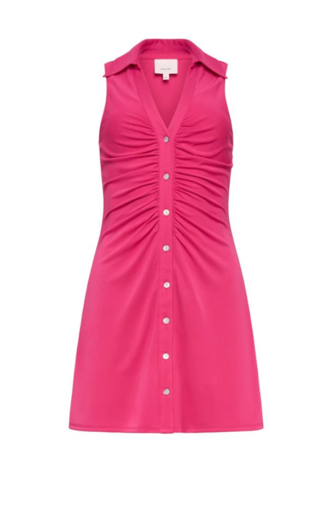 Melinda Dress in Beetroot