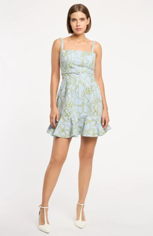 Malva Floral Tonya Dress