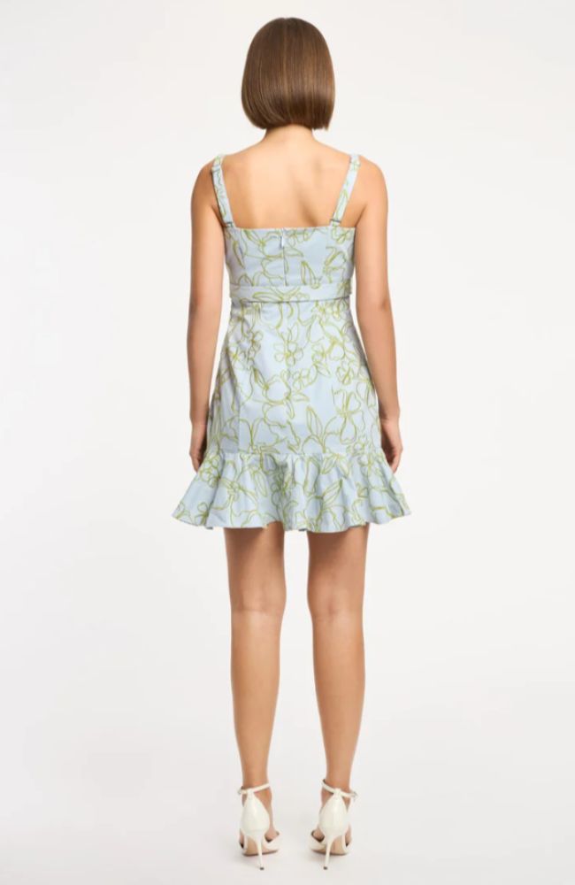 Malva Floral Tonya Dress