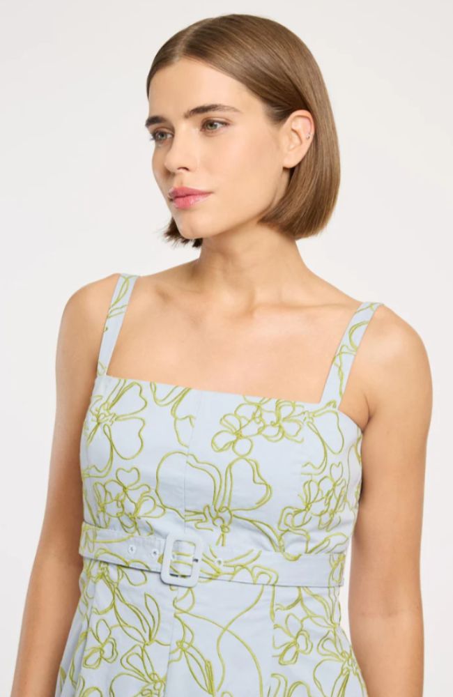 Malva Floral Tonya Dress