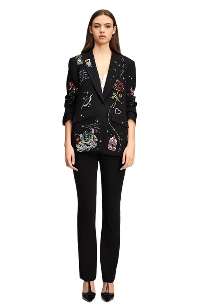 Starry Scribbles Kelsa Blazer