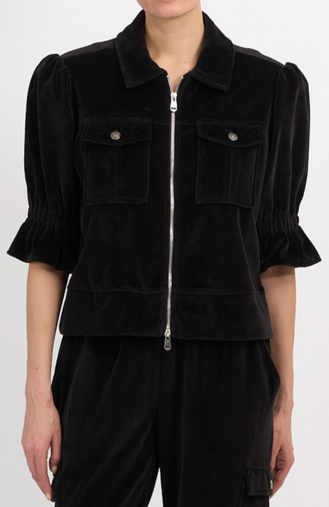 Velour Holly Jacket