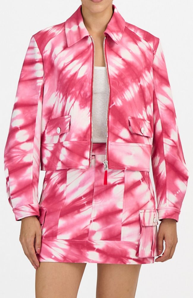 Tie Dye Denim Harriet Jacket