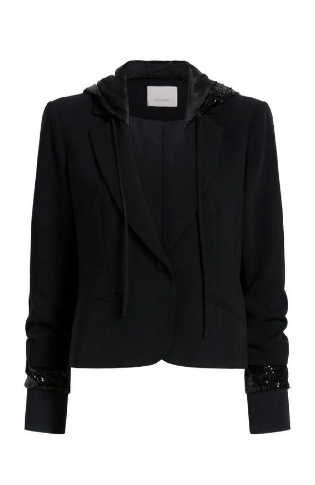 Sequin Hood Le Petit Khloe Jacket