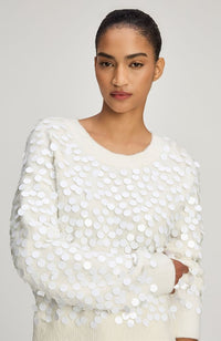 Briana Paillette Pullover