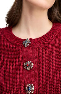 Rita Baroque Emb Cardigan
