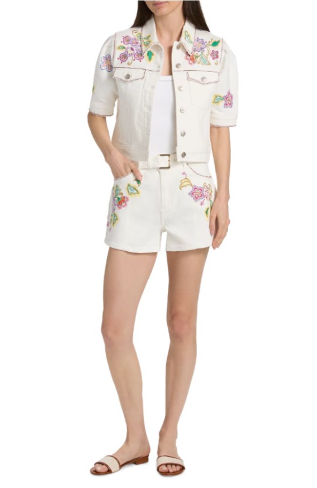 Jardin Boheme Belted Short