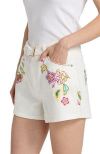 Jardin Boheme Belted Short
