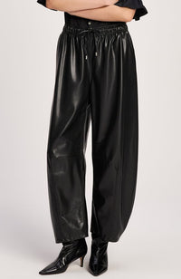 Vegan Leather Brooks Pant