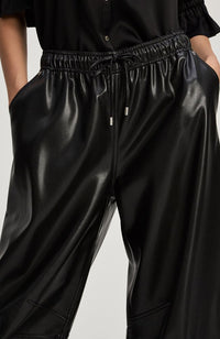 Vegan Leather Brooks Pant
