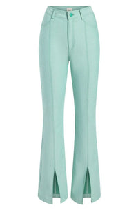 Shanis Pant Light Marine Green