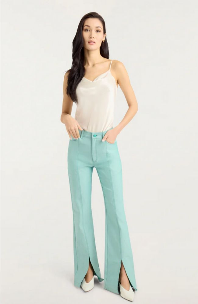 Shanis Pant Light Marine Green