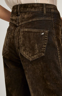 Flocked Betsy Jeans