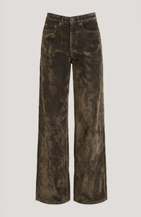 Flocked Betsy Jeans