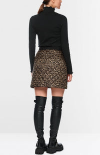 Black Turtleneck Tee